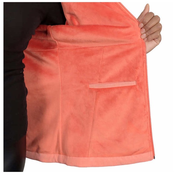 Kirkland Signature Ladies Softshell Jacket, Orange (3X) - Picture 6 of 8